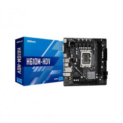 Placa base asrock 1700 h610m hdv ddr4