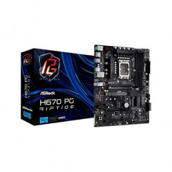 Placa base asrock 1700 h670 steel