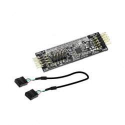 Hub 2 puertos usb 20 asrock