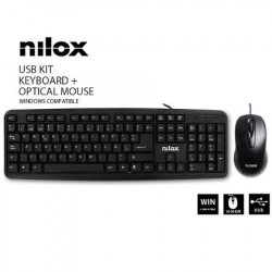 Kit teclado mouse raton nilox