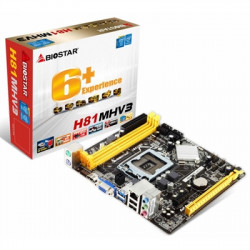 Placa base biostar intel lga 1150