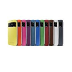 Funda flip cover con pantalla frontal