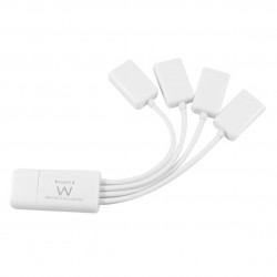 Hub usb flexible ewent 4 puertos