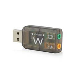 Adaptador audio ewent sonido virtual 3d