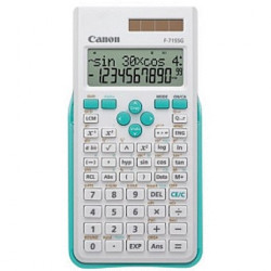 Calculadora canon cientifica f 715sg dbl blanca