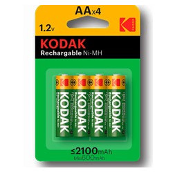 Blister pilas kodak recargables ni mh aa