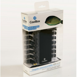 Adaptador cargador corriente universal portatiles coolbox