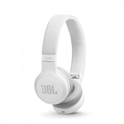 Auriculares bluetooth jbl live 400bt white