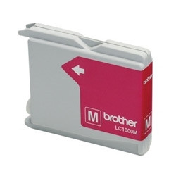 Cartucho tinta brother lc1000m magenta 400