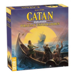Juego mesa devir catan piratas y