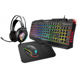 Kit teclado raton auriculares