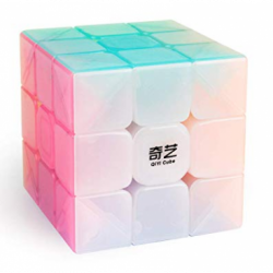 Cubo rubik qiyi 3x3 warrior jelly