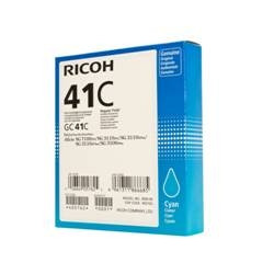 Cartucho gel ricoh gc 41c cian 2500