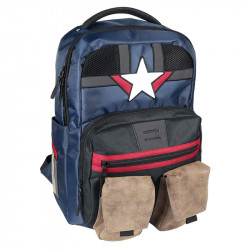 Mochila casual cerda marvel capitan america