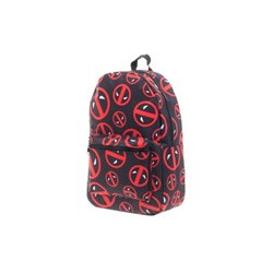 Mochila casual marvel deadpool logo multicolor