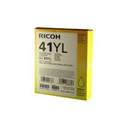 Cartucho gel ricoh gc 41yi amarillo 600