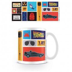 Taza pyramid regreso al futuro coleccion